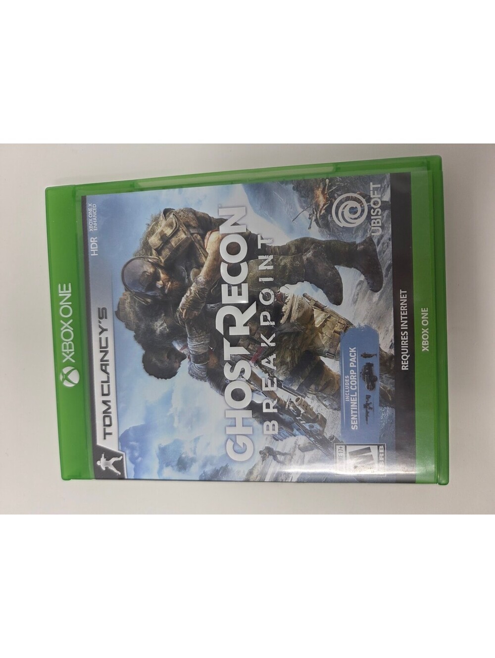 Tom Clancy’s Ghost Recon Breakpoint Xbox One Game Disc and Case by Ubisoft